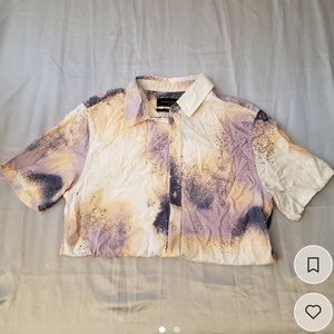 Cotton On Paint Splatter Button Down
